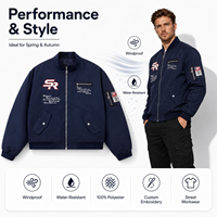Blouson universitaire unisexe personnalisable pour l'hiver, de haute qualité, style vintage ample, motif patchwork matelassé, pour tenue décontractée en extérieur