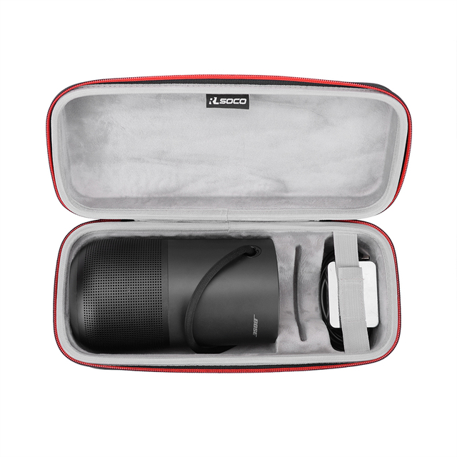 Waterproof Speaker Case Outdoor Portable Eva Wireless Speaker Case for Bose SoundLink Revolve Plus Speaker
