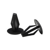 Clips de canoë en plastique en gros, clips de rivetage pour canoë noirs, clips de fixation en nylon, rivets à pression, boucle de fixation automobile