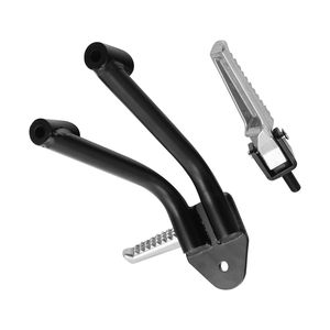 TCMT - Juego de Reposapiés Traseros para Motocicleta, Compatible con <span class=keywords><strong>Honda</strong></span> <span class=keywords><strong>Rebel</strong></span> CMX300 2017-2024 <span class=keywords><strong>CMX500</strong></span> 2017-2025, Reposapiés para Pasajero - Product Image 4