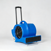 Souffleur d'air chaud KH-2900 puissant 2900W, sécheur de tapis commercial avec contrôle à 3 vitesses, faible MOQ, ventilateur d'air pour un séchage rapide des sols