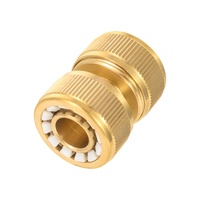 Laiton Offre Spéciale 1/2 "tuyau d'arrosage réparateur réparation mamelon connecteur tuyau d'eau fuite menuisier