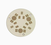 Circuito Stampato ChengYue con Eccellente Dissipazione del Calore, Substrato in Ceramica Al2O3 Allumina Metallizzata per PCB