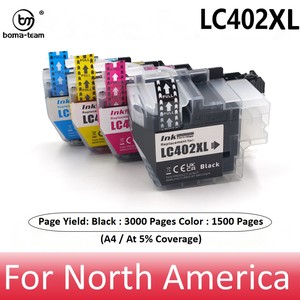 Cartouche d'encre compatible LC402 LC402XL pour imprimante Brother MFC-J5340DW / J6740DW / <span class=keywords><strong>J6540DW</strong></span> / J6940DW (Amérique du Nord) - Product Image 2
