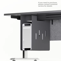 Bureau de direction moderne intelligent réglable en hauteur, simple et pour les gestionnaires et les patrons