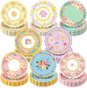 Bán buôn phân hủy sinh học Bộ đồ ăn dùng một lần với khay tròn cho takeout thích hợp cho những buổi dã ngoại và tụ họp - Product Image 1