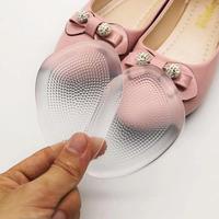 Coussinets transparents en gel de silicone PU pour l'avant-pied, anti-douleur, antidérapants, granulés massants, absorption des chocs, marque DAMEI, pour talons hauts