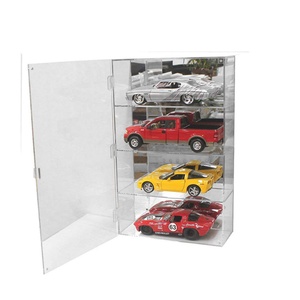 Acrylic Transparent 2mm Thick 1/43 Scale Diecast 54 Car Model Wall <b>Display</b> <b>Case</b> YAGELI YGL-1124 Professional Service - Product Image 2