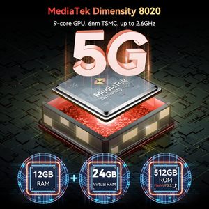 Téléphone robuste Blackview BL9000 Pro 5G 36 Go + 512 Go Android 14 Caméra thermique Antichoc Résistant à l'eau - Product Image 4