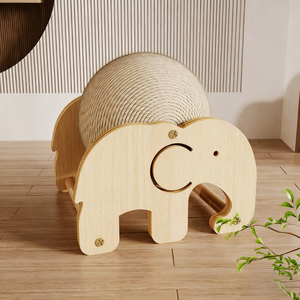 <span class=keywords><strong>In</strong></span> legno massello giocattolo interattivo per animali domestici <span class=keywords><strong>in</strong></span> Sisal naturale corda per gatti graffiare palla per cani gatti cucciolo caratteristiche <span class=keywords><strong>di</strong></span> intrattenimento del movimento - Product Image 3