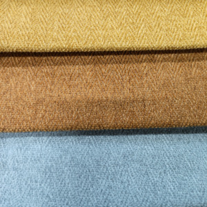 High Quality Weave Woven Herringbone 100% Polyester <strong>Linen</strong> Like Furniture Chenille Sofa Fabric Curtain Fabric - Product Image 4