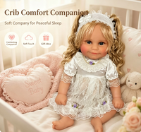 Muñeca Bebé Reborn de 20 Pulgadas, Muñeca de Simulación Realista, Tono de Piel Natural, Muñeca Realista para Niños