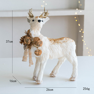 Decoraciones Navideñas <span class=keywords><strong>de</strong></span> Alta Calidad, Suministros para Fiestas, <span class=keywords><strong>Adornos</strong></span> <span class=keywords><strong>de</strong></span> Mesa <span class=keywords><strong>de</strong></span> Alces <span class=keywords><strong>de</strong></span> Espuma Artificial, Accesorios <span class=keywords><strong>de</strong></span> Reno Navideño - Product Image 6