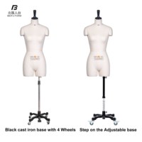 Beifuform mannequin de torse de haute qualité taille CN Y84 mannequin femme avec modèles de sacs à bandoulière amovibles avec base réglable en hauteur