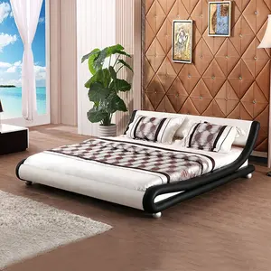 Nuevo indio muebles de dormitorio cama doble cama plana morir máquina de corte nórdica de la cama