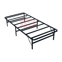 Lit d'appoint pliable et portable avec matelas en mousse à mémoire de forme, cadre métallique gain de place pour la maison, la chambre, le salon, l'hôtel