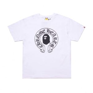 Camiseta de Diseñador de Moda de Alta Calidad al por Mayor, Estilo Nuevo, Camiseta Bapees Estampada Holgada para Hombre, Camiseta Deportiva Informal - Product Image 3