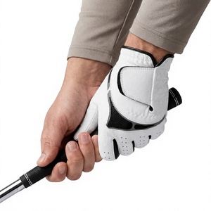 ถุงมือกอล์ฟหนังแท้พรีเมียมออกแบบตามสั่ง OEM สำหรับมือซ้าย กันลื่น ระบายอากาศได้ดี แบบสวมใส่ได้ทั้งชายและหญิง - Product Image 2
