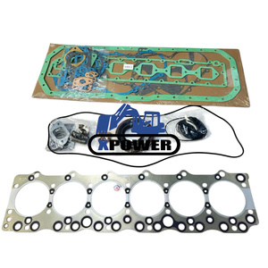 Kit de joints pour moteur diesel XPower New 6BD1, référence 1-87810880-0 (87810880), noir, garantie 6 mois, pour excavatrice sur chenilles - Product Image 1