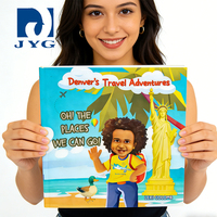 Impression de livres pour enfants sur mesure, professionnelle, en gros, OEM, couleur intégrale, reliure parfaite, couverture rigide écologique, papier de qualité supérieure