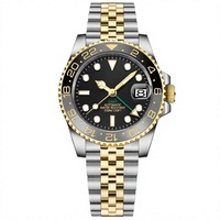 Nouvelle conception, montre automatique de luxe pour homme en acier inoxydable 1662, haute qualité, 20 mm, style hip-hop, résistante à l'eau 10 bars
