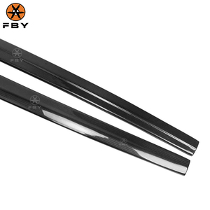 Minigonne Laterali in Fibra di Carbonio Stile MP per <span class=keywords><strong>Audi</strong></span> S3 <span class=keywords><strong>A3</strong></span> <span class=keywords><strong>SLine</strong></span> 2017-2019, Kit Carrozzeria di Alta Qualità - Product Image 4