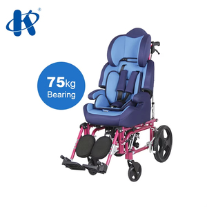 Silla de Ruedas Multifuncional para Niños con Parálisis Cerebral, Fabricada en China, con Asiento Ajustable - Product Image 1
