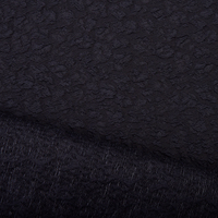 Tissu Jacquard Brocart Léger et Respirant 100% Polyester Nais 150 cm 140 g/m² avec Motif Cœur Abstrait Miniature en Relief pour Textile de Maison Fille