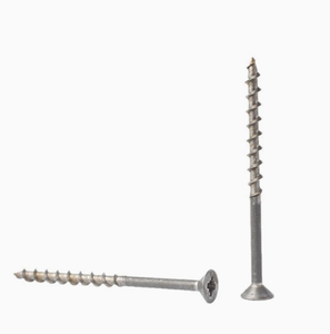 Vis autotaraudeuse LeGood Pozi Drive à tête doublement fraisée 5x100mm en acier inoxydable 304 plaqué métrique - Product Image 1