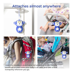 Toptan taşınabilir bebek beyaz ses makinesi 6 yatıştırıcı doğa sesleri Fetus müzik cihazı uyku yardım ev kullanımı için - Product Image 3