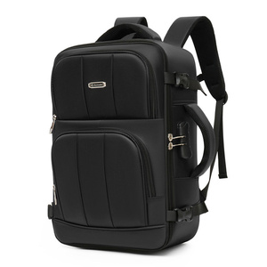 Sac à dos unisexe imperméable pour <span class=keywords><strong>ordinateur</strong></span> <span class=keywords><strong>portable</strong></span> 15,6 <span class=keywords><strong>pouces</strong></span>, durable, extensible, en Oxford, pour étudiants et professionnels, avec port USB - Product Image 1