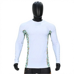 2025 Men's Formal Long Sleeve Rash Guard MMA Training NO GI Grappling Letter Silk Screen Printed Eco-Friendly Quick Dry <b>BJJ</b> - Product Image 1