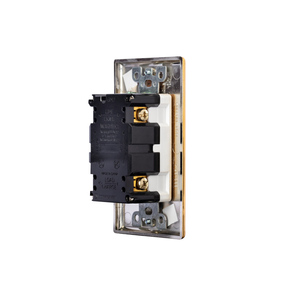 Shanghai Linsky Soket Standar Amerika GFCI, Wadah Tes Mandiri Emas 15A dengan Pelat Dinding - Product Image 6