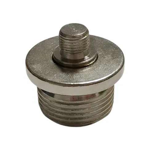 Dongguan OEM custom high precision 1 inch brass fitting plug with Threaded