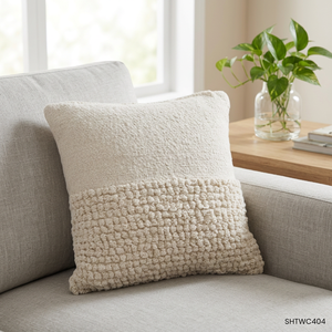 Housse de coussin décorative texturée faite à la main, très demandée, tissée, provenant d'un fournisseur indien, en vente - Product Image 6