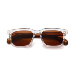 Kacamata Sunglasses Benyi New <span class=keywords><strong>Trend</strong></span> 2025 Bevel <span class=keywords><strong>Cut</strong></span> Acetate untuk Wanita, Lensa Polarisasi UV400 Perlindungan Penuh, OEM Logo Kustom - Product Image 6