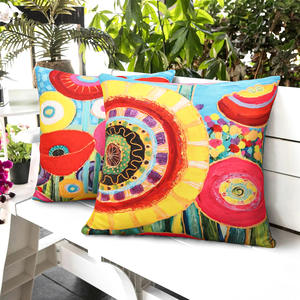 Extérieur imperméable à rayures impression chaise longue Patio coussins couverture jardin décoration extérieure tente canapé taie d'oreiller - Product Image 3