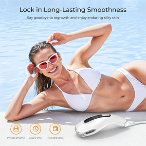Appareil d'épilation au laser IPL saphir DEESS GP592IPL pour la beauté à domicile, refroidissement par glace, épilation indolore, rajeunissement de la peau, anti-acné - Product Image 2