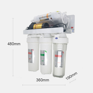 Sistema di <span class=keywords><strong>Osmosi</strong></span> <span class=keywords><strong>Inversa</strong></span> ad Alte Prestazioni Purificatore d'<span class=keywords><strong>Acqua</strong></span> a 5-7 Stadi con Pompa e Lavaggio Manuale - Product Image 6
