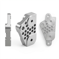 LAIDNUO Collection de pièces complexes en aluminium usinées CNC sur mesure, bras à maillons oblongs, composants multi-trous, modèle OEM