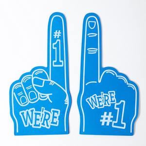 Main en mousse NO 1 pour supporters, événements sportifs, accessoire de fête patriotique # 1 doigt en mousse pour les mains - Product Image 4