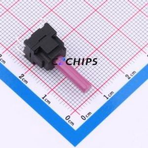 TSW10111-238B333CV Tactile Switch Through hole Component (THT)-4P,10x10mm Switch Single Pole Single Throw Round Button 1.8N 10mm - Product Image 1