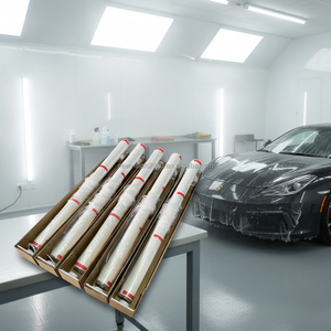 สติ๊กเกอร์เคลือบสีรถยนต์แบบซ่อมแซมรอยขีดข่วนด้วยตัวเอง ช่วยรักษาความเงางามใหม่ พร้อมอุปกรณ์มืออาชีพสำหรับปกป้องรถยนต์ - Product Image 1