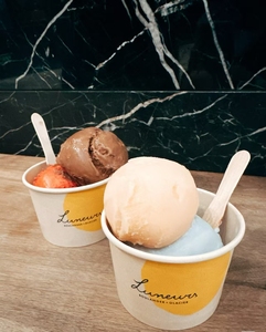 Máquina de Helados y Gelato Luneurs Bund IFC Store, Modelo MILES <span class=keywords><strong>GALAXY</strong></span> PRO V6 con Pantalla Frontal, Estilo Francés Familiar - Product Image 5