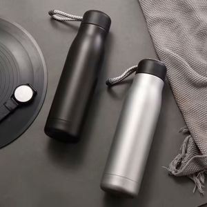 Bouteille d'eau isotherme en acier inoxydable avec logo personnalisé, pour promotion extérieure, activité d'entreprise, cadeau d'affaires, vélo, thermos, gourde sous vide - Product Image 1