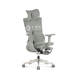 Cadeira de Escritório Executiva de Luxo para Móveis de Escritório Totalmente em Malha Ergonômica com Encosto Alto Giratória Cadeira de Malha Premium para Escritório - Product Image 4