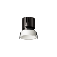 Moderna Lámpara LED COB Empotrable Ajustable de 12W, Foco Empotrado UGR<19, Iluminación Comercial para Proyectos de Hoteles y Comercios LP-AJ8292-NR-22