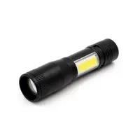 Light Torch Black 4 Modes Hand Telescopic Flashlight Mini Light Torch With High Quality