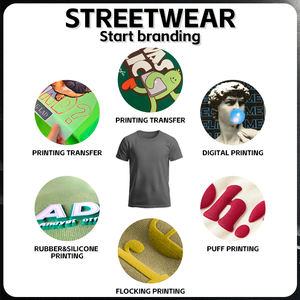 Vintage Langarm-Thermal-T-<span class=keywords><strong>Shirt</strong></span> für Herren im Used-Look mit Individuellem Großem Grafik-Logo DTG-Druck Waffelstruktur Löchern Rissen und Zerstörtem Saum im Dirty-Look - Product Image 4