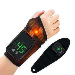 Vente en gros de bande de massage chauffante <span class=keywords><strong>vibrante</strong></span> pour le poignet, <span class=keywords><strong>ceinture</strong></span> de massage sans fil, bande de protection pour le poignet, massage thermique pour les mains - Product Image 2